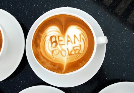 부산국제영화제 빈폴 LATTE ART 시연